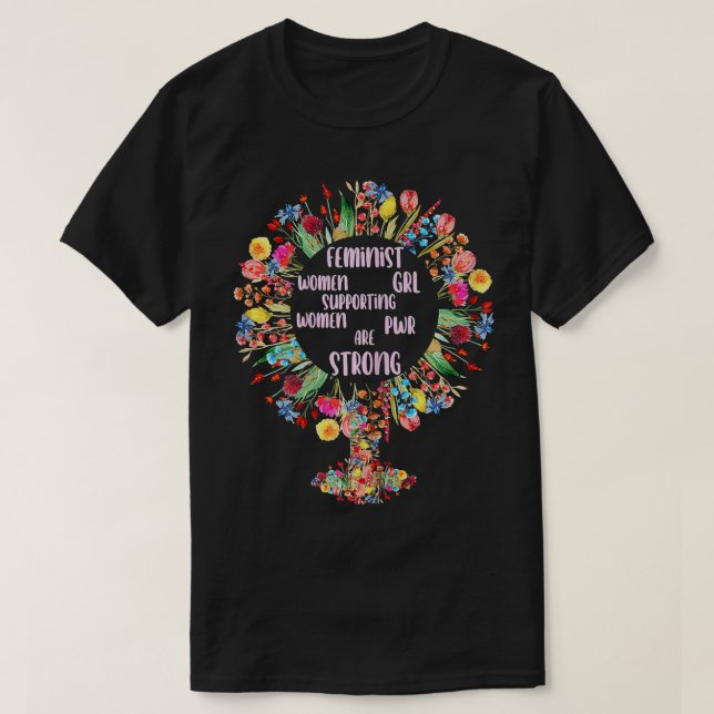 Internationell Kvinnodag 8 mars Feministisk nuny T Shirt (Design framsida)