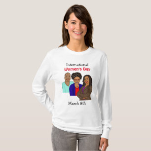 Internationell kvinnodag - Marcy 8:e T Shirt
