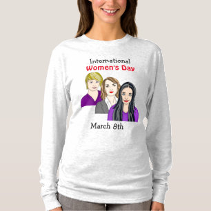 Internationell kvinnodag - Marcy 8:e T Shirt