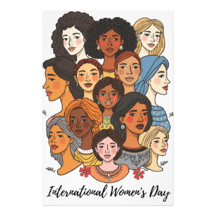 Internationell Kvinnodag poster