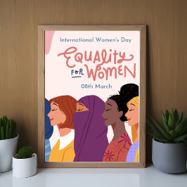 Internationell kvinnodag Poster