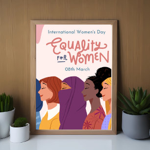 Internationell kvinnodag Poster