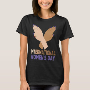 Internationell Kvinnodagen 2022 Den 8 mars T Shirt