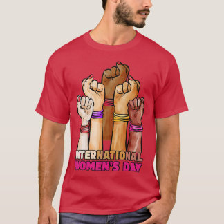 Internationell Kvinnodagen 2022 Gender Jämställdhe T Shirt