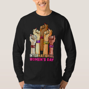 Internationell Kvinnodagen 2022 Gender Jämställdhe T Shirt