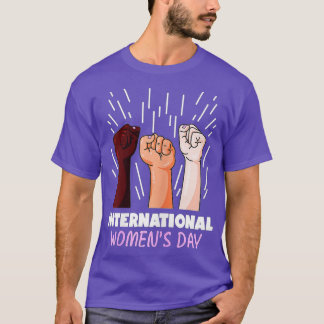 Internationell Kvinnodagen 2022 Gender Jämställdhe T Shirt