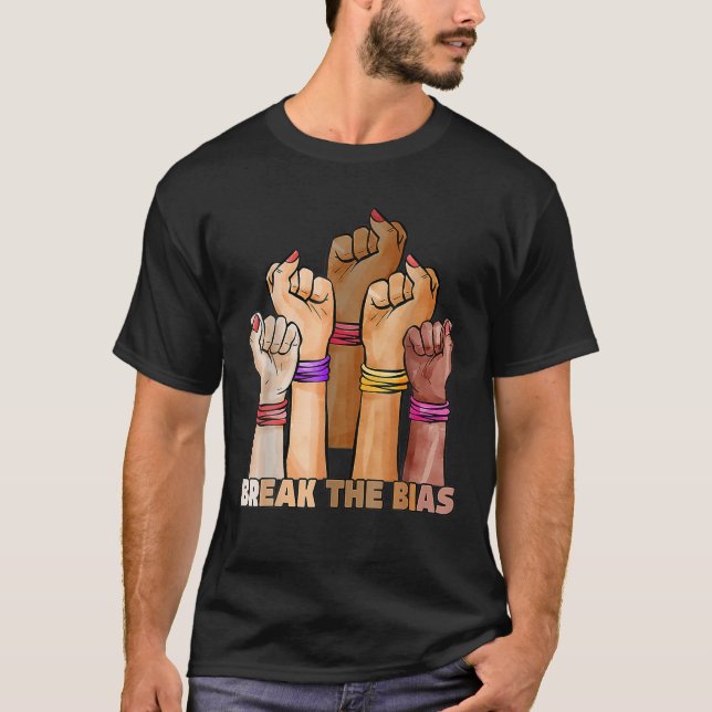 Internationell Kvinnodagen 2022 Gender Jämställdhe T Shirt (Framsida)