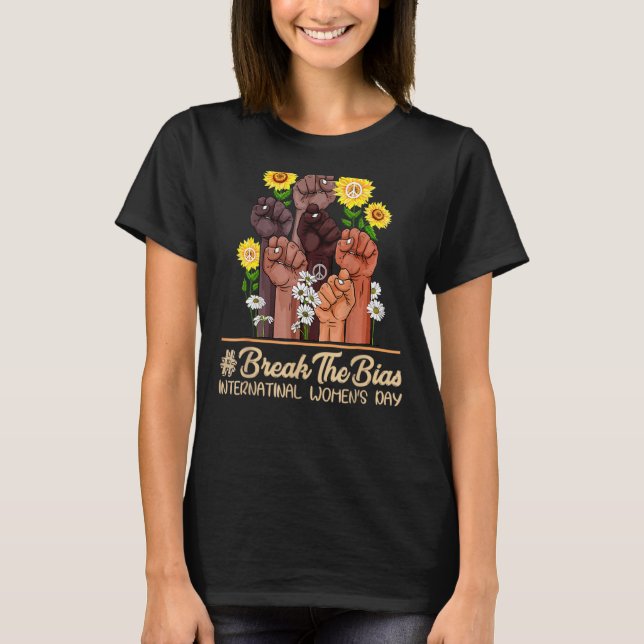 Internationell Kvinnodagen 2022 Könsbrott B T Shirt (Framsida)