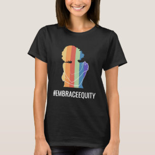 Internationell Kvinnodagen 2023 Embrace Equity 8 M T Shirt