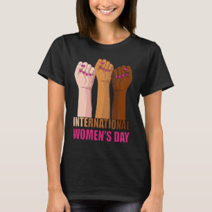 Internationell Kvinnodagen 2023 Gender Jämställdhe T Shirt