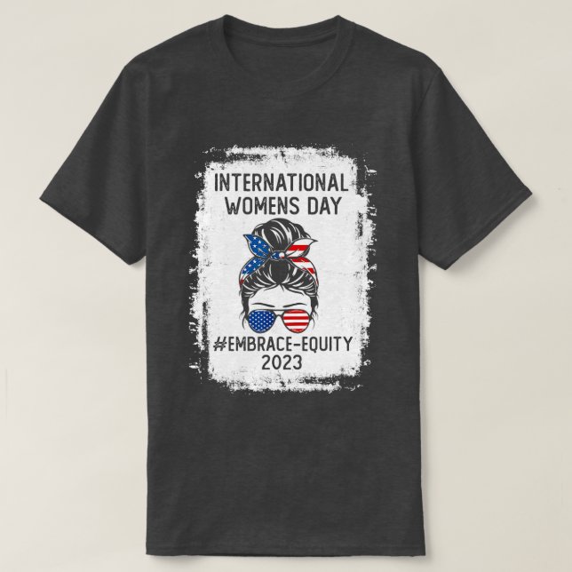 Internationell Kvinnodagen 2023 T Shirt (Design framsida)