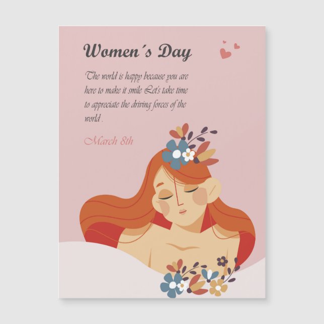 Internationell Kvinnodagen 8 mars (Framsida)