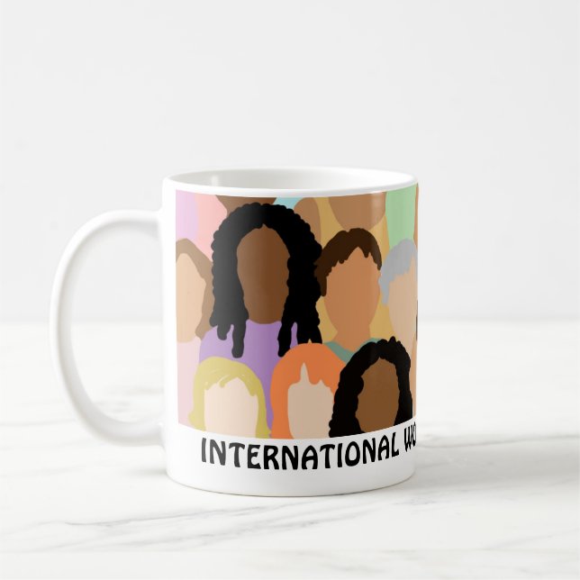 Internationell Kvinnodagen - 8 mars Kaffemugg (Vänster)