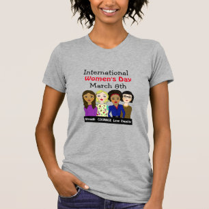 Internationell Kvinnodagen 8 mars T Shirt