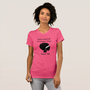 Internationell Kvinnodagen 8 mars T Shirt