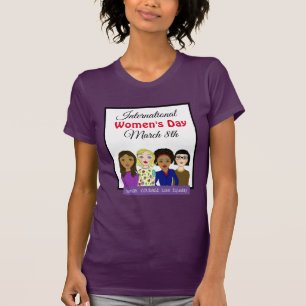 Internationell Kvinnodagen 8 mars T Shirt