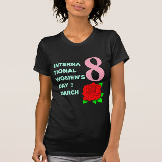 Internationell Kvinnodagen den 8 mars 2023 t-shirt