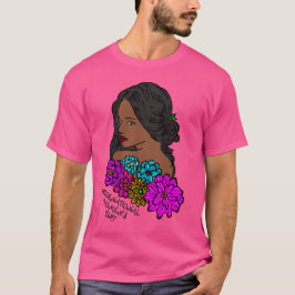 Internationell kvinnodagen Ebony Beauty Unisex T Shirt