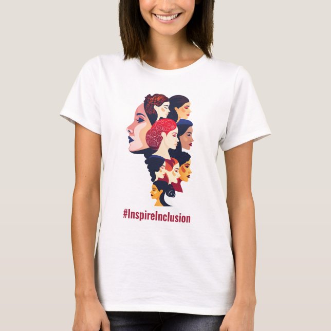 Internationell kvinnodagen | IWD mars 8 T Shirt (Framsida)