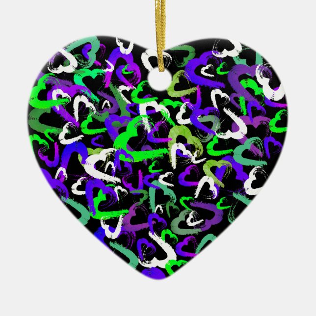 Internationell Kvinnodagen Julgransprydnad Keramik (Framsidan)