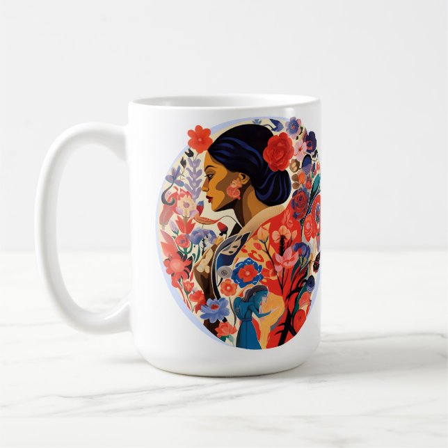 Internationell kvinnodagen kaffemugg (Vänster)