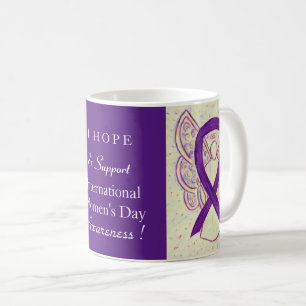 Internationell Kvinnodagen - medvetandegörandet Ba Kaffemugg