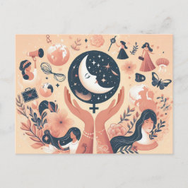 Internationell kvinnodagen Önskemål Vykort