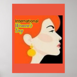 Internationell kvinnodagen . poster