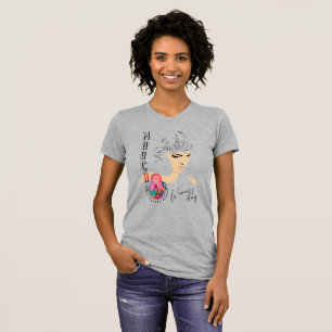 Internationell kvinnodagen Slim-passning för kvi T Shirt