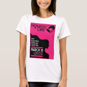 Internationell kvinnodagen t shirt
