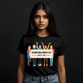 Internationell kvinnodagen t shirt