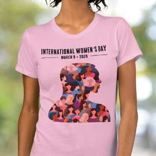 Internationell kvinnodagen t shirt