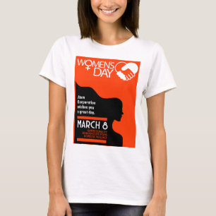 Internationell kvinnodagen t shirt