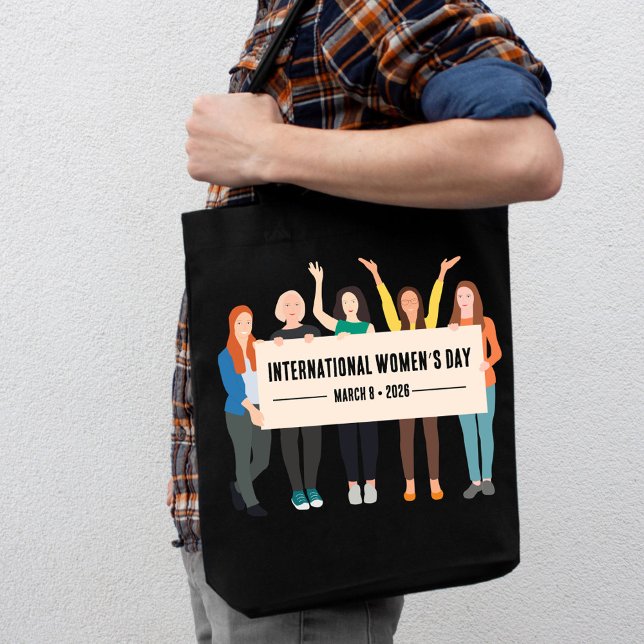 Internationell kvinnodagen tygkasse (Skapare uppladdad)