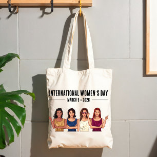 Internationell kvinnodagen tygkasse