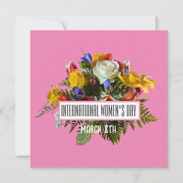 INTERNATIONELL KVINNORS DAG DEN 8 MARS (Framsida)