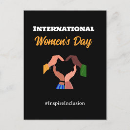 Internationell Kvinnors kvinnodag 2025 feminist Vykort