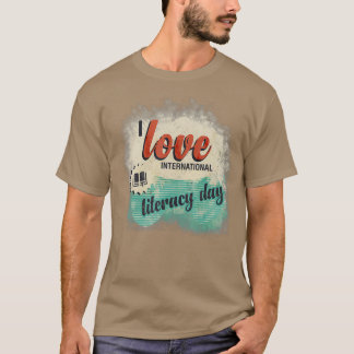 Internationell-läskedagsljus för läsare för Bok T Shirt