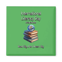 Internationell-läskunnighetsdagen. Dream Big.