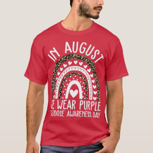Internationell Lila Rainbo för överdosering T Shirt