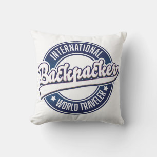 Internationell-logotypen för ryggsäckspapper för O Kudde