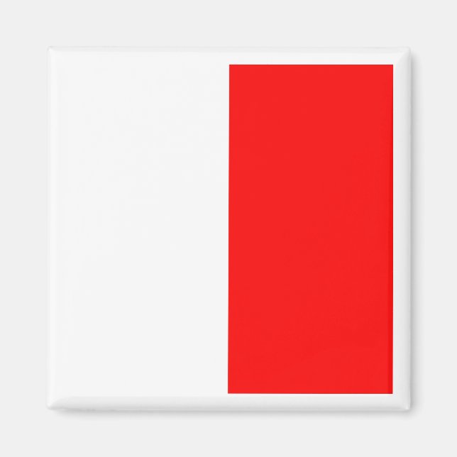 Internationell marin signalflagga HOTEL Magnet (Framsidan)