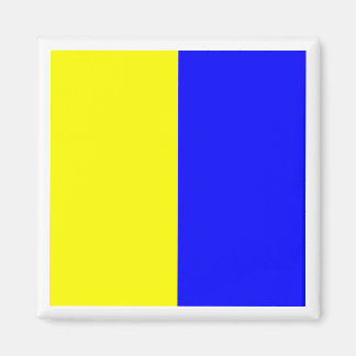 Internationell marin signalflagga KILO Magnet