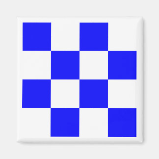 Internationell marin signalflagga NOVEMBER Magnet