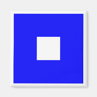 Internationell marin signalflagga PAPA Magnet