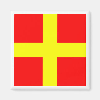Internationell marin signalflagga ROMEO Magnet