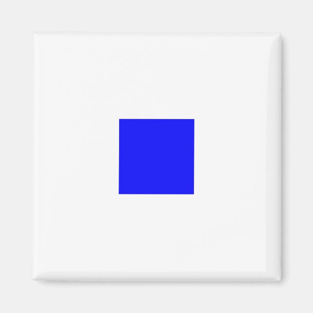 Internationell marin signalflagga SIERRA Magnet (Framsidan)