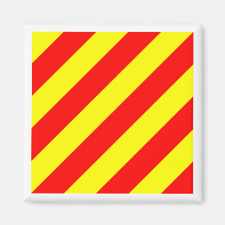 Internationell marin signalflagga YANKEE Magnet