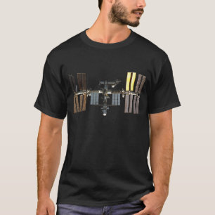 Internationell maskerad utrymmestation tee shirt