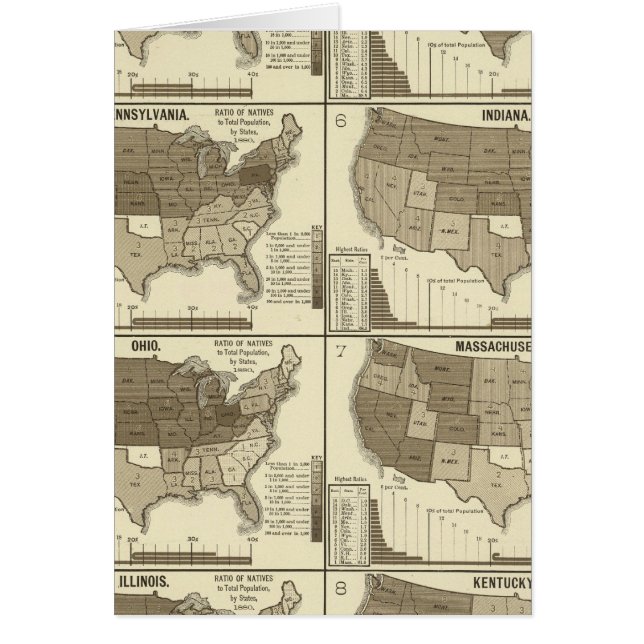 Internationell migration hälsningskort (Framsidan)